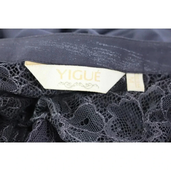 YIGUE ladies brown dress size M - Picture 11 of 12